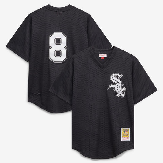 Bo Jackson Chicago White Sox Mitchell & Ness Youth Cooperstown Collection Mesh Batting Practice Jersey - Black