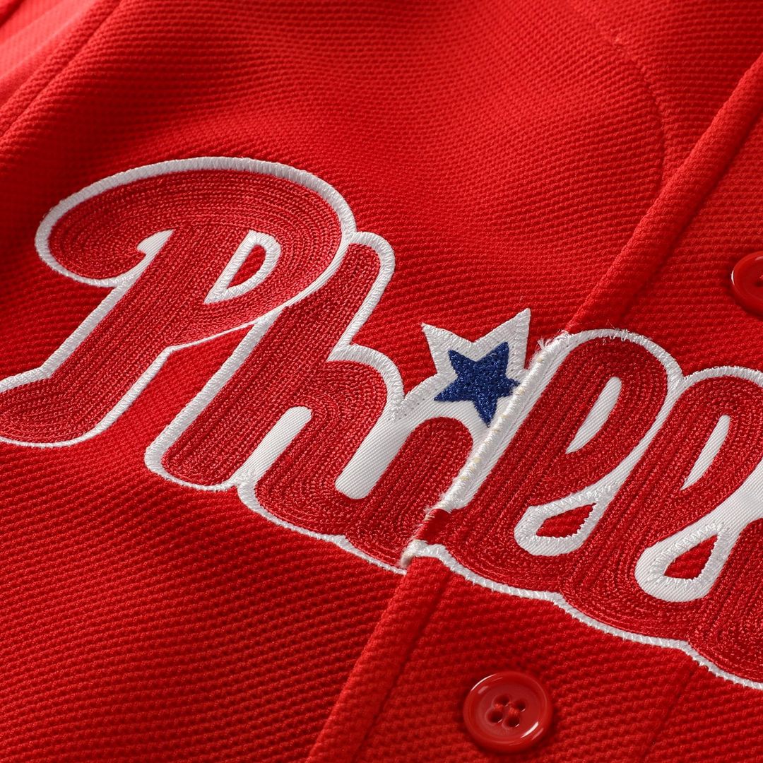 Ryan Howard Philadelphia Phillies Mitchell & Ness Cooperstown Collection Batting Practice Jersey – Red