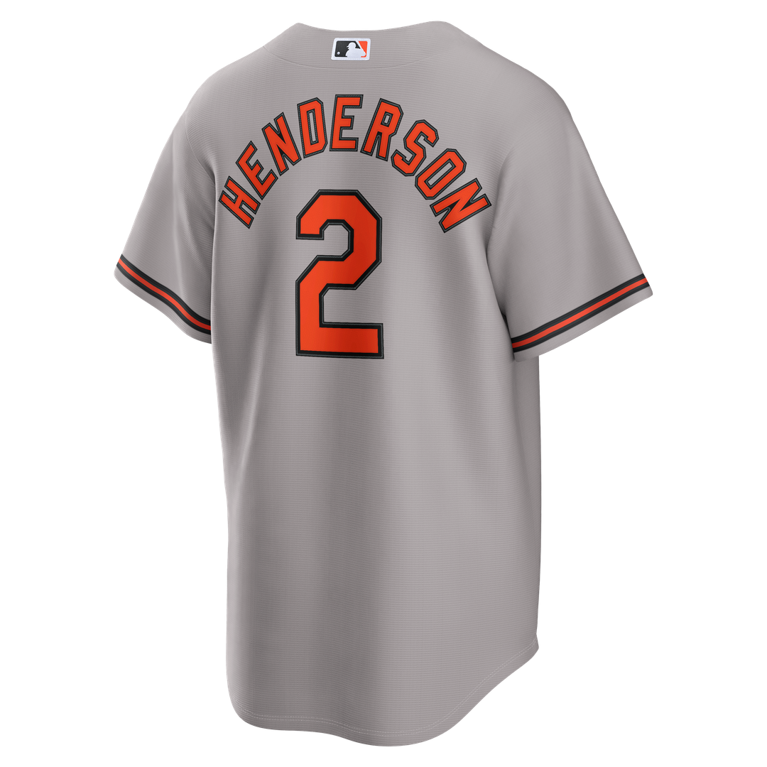 Gunnar Henderson Baltimore Orioles Nike Alternate Replica Jersey - Black