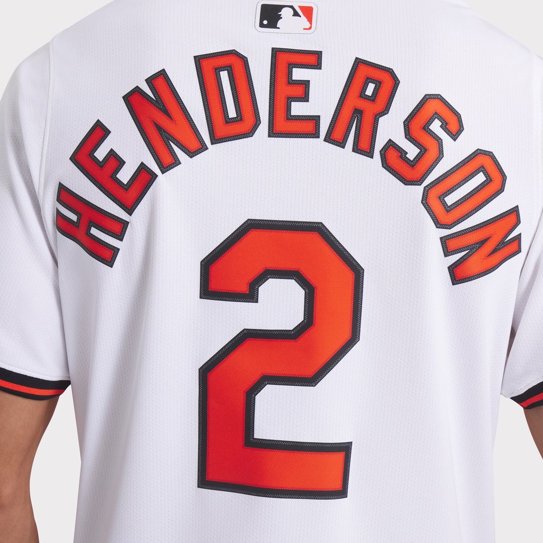 Gunnar Henderson Baltimore Orioles Nike Home Limited Player Jersey - White