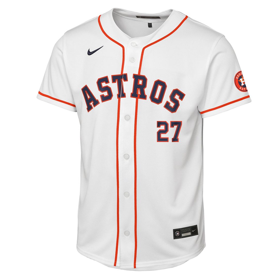Jose Altuve Houston Astros Nike Youth Home Stadium Jersey - White