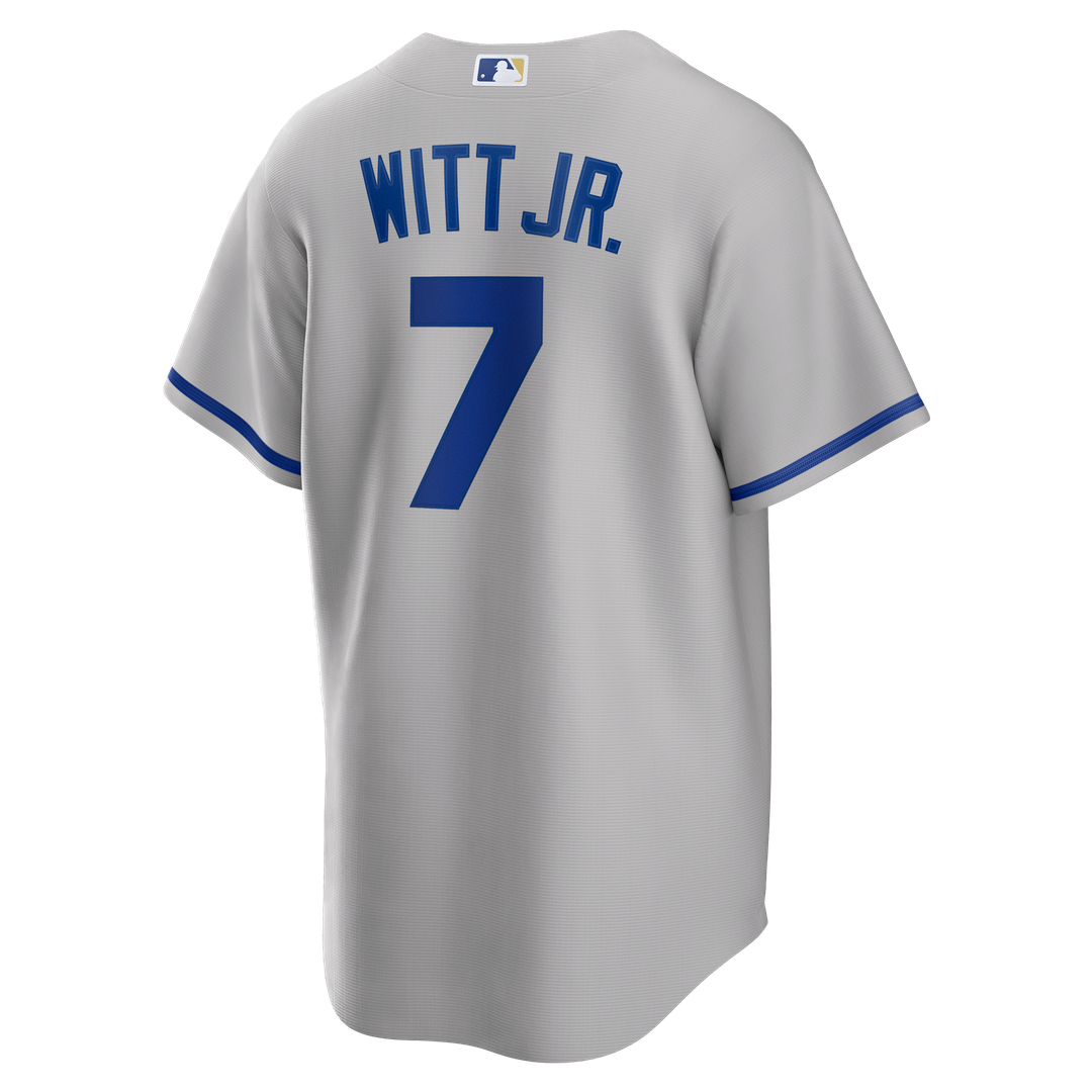 Bobby Witt Jr. Kansas City Royals Nike Road Replica Jersey - Gray