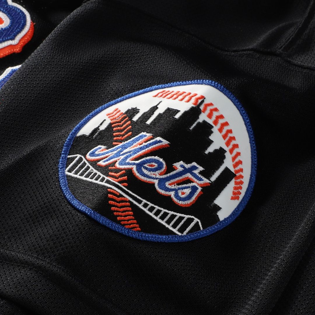 Mike Piazza New York Mets Mitchell & Ness Cooperstown Collection 2000 Batting Practice Jersey - Black