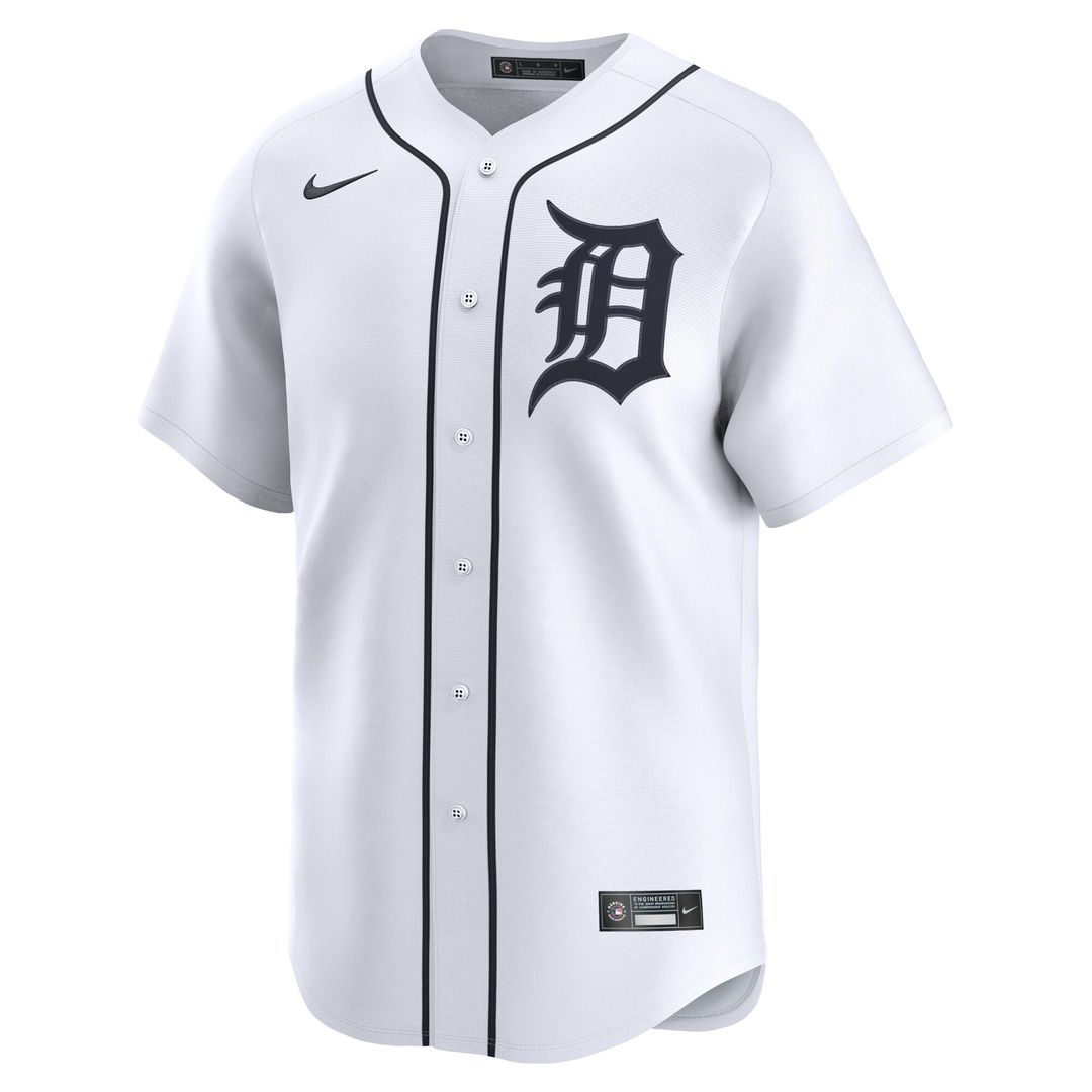 Colt Keith Detroit Tigers Nike Home Limited Player Jersey - White