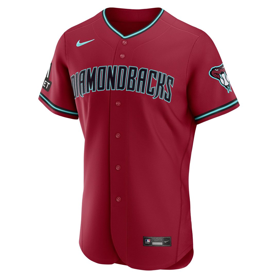 Arizona Diamondbacks Nike Alternate Authentic Jersey - Black