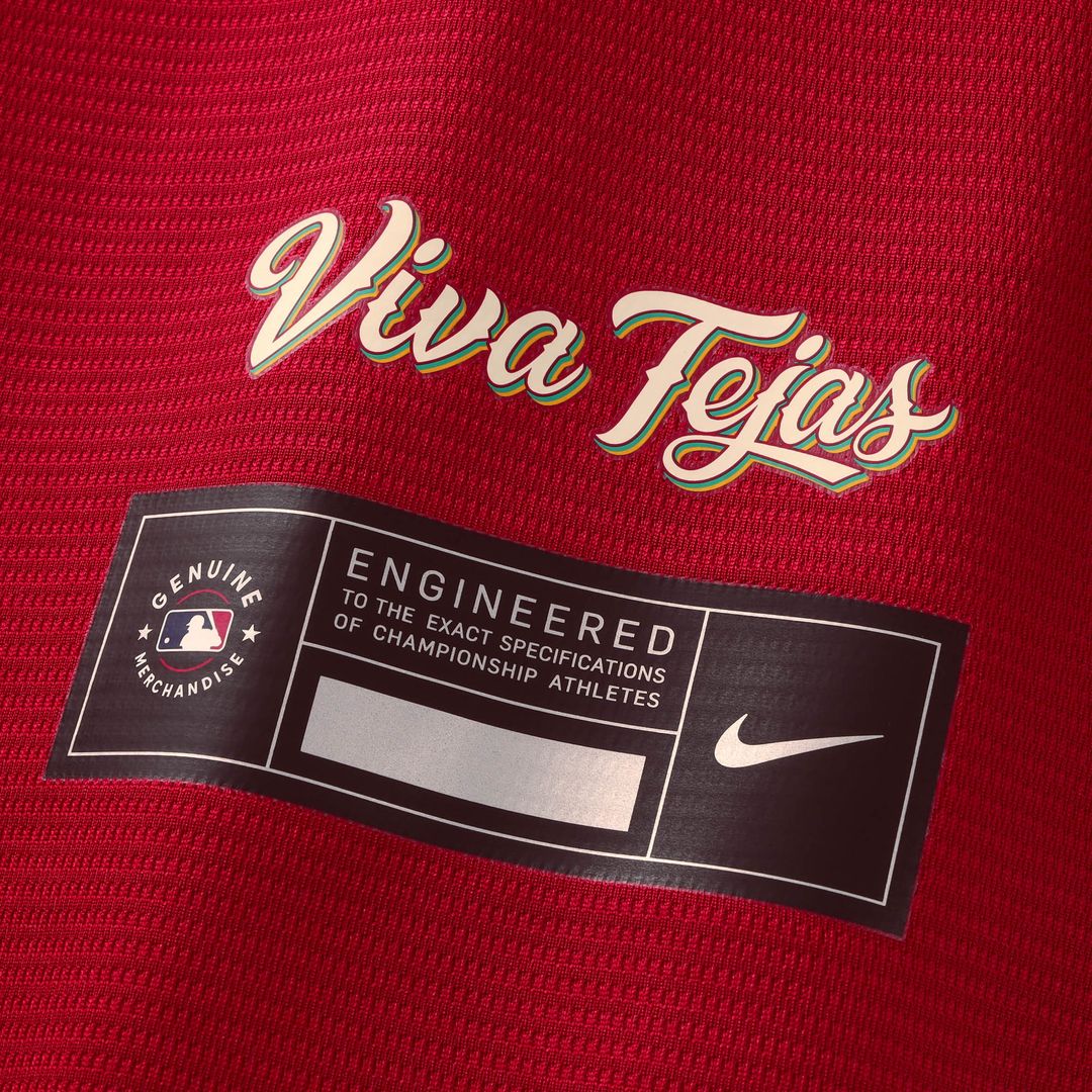 Corey Seager Texas Rangers Nike 2026 City Connect Stadium Jersey - Red