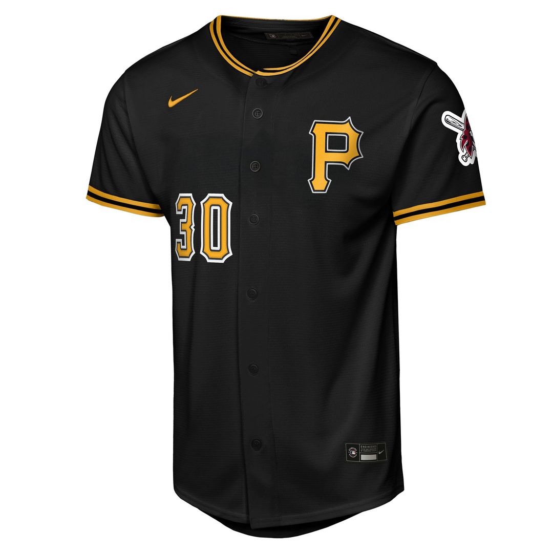 Paul Skenes Pittsburgh Pirates Nike Youth Alternate Stadium Jersey - Black