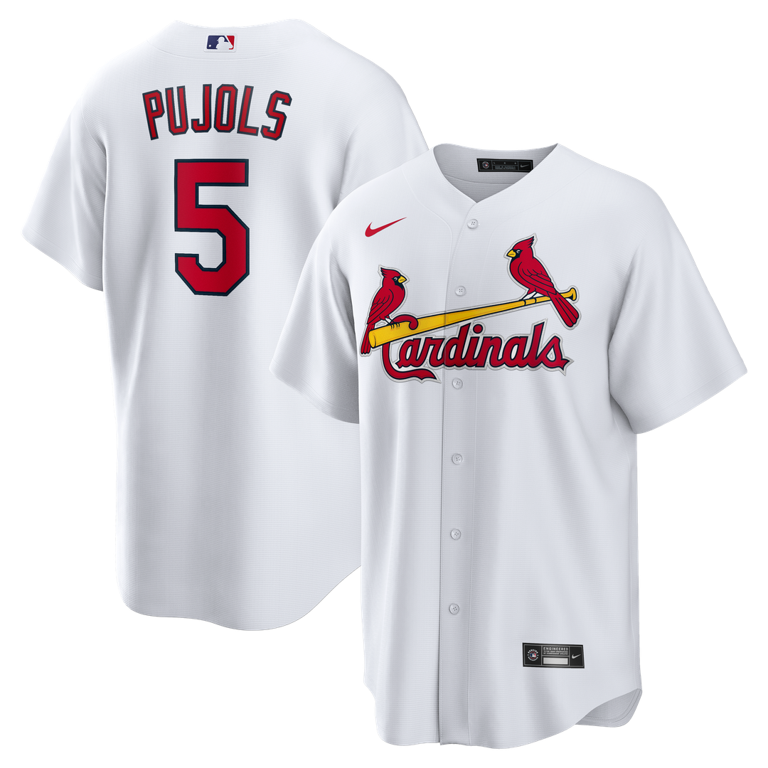 Albert Pujols St. Louis Cardinals Nike Home Retired Player Replica Jersey - White