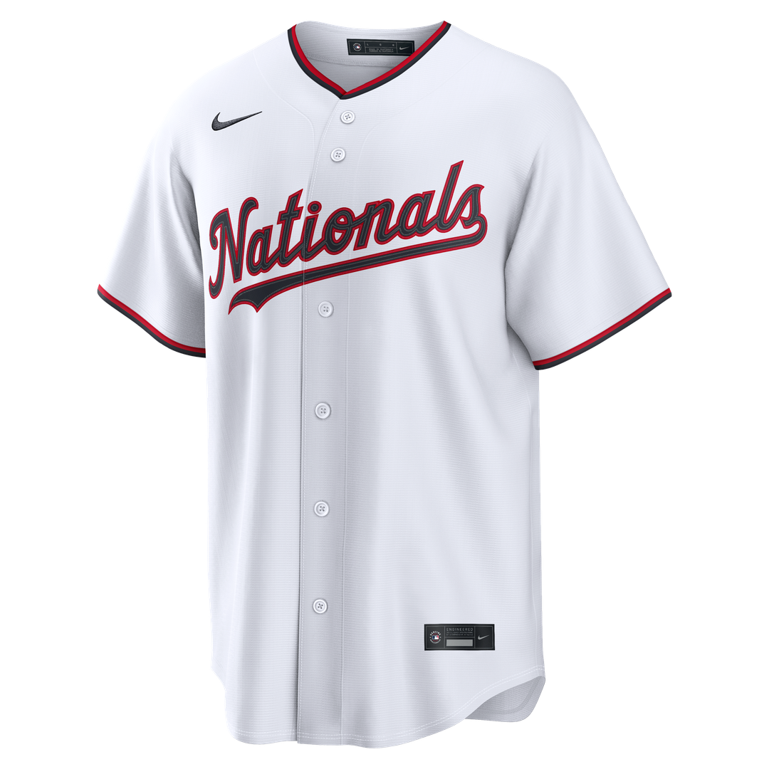 James Wood Washington Nationals Nike Home Replica Jersey - White