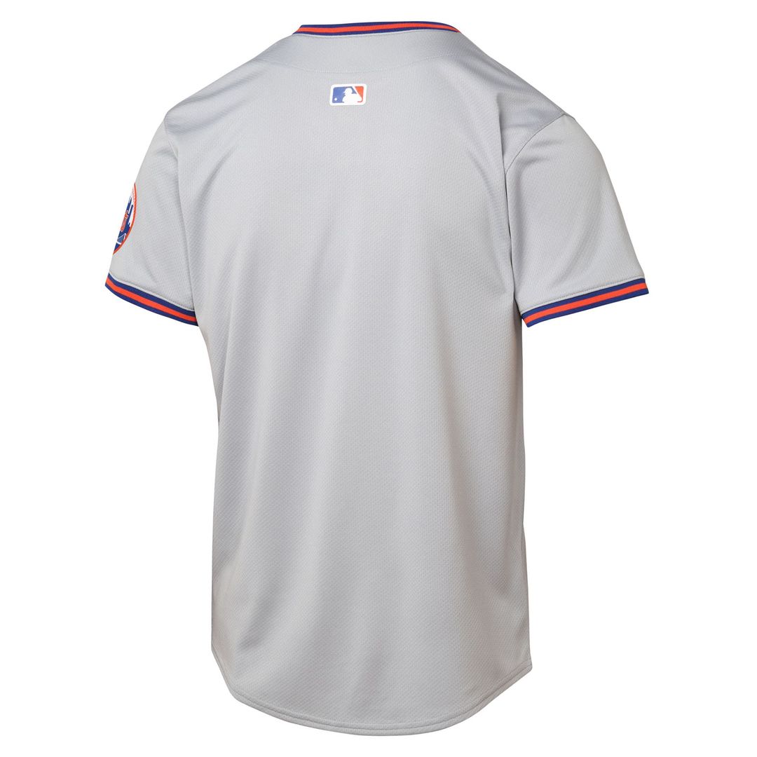 New York Mets Youth Road Limited Jersey - Gray