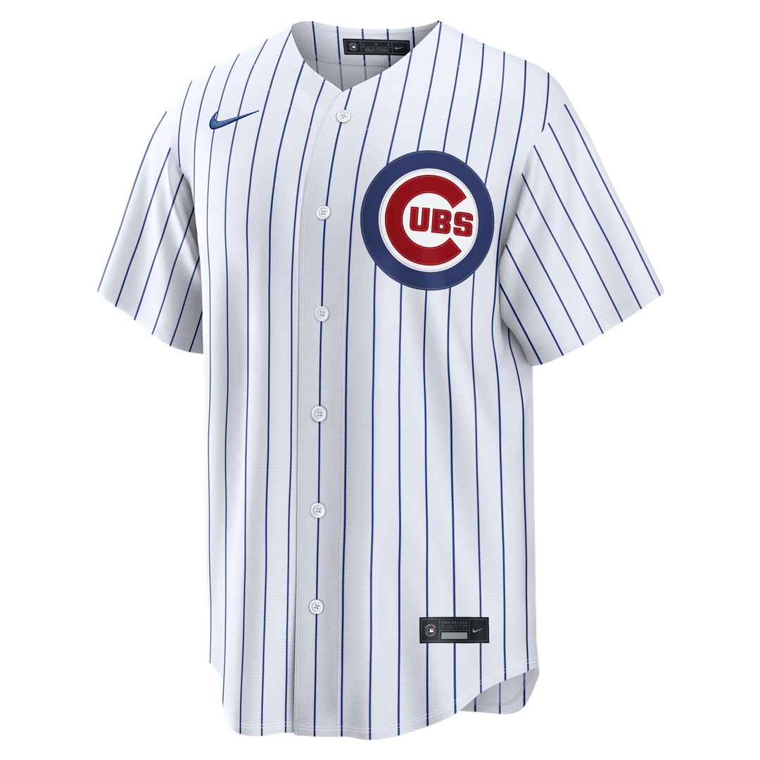 Nico Hoerner Chicago Cubs Nike Home Replica Jersey - White