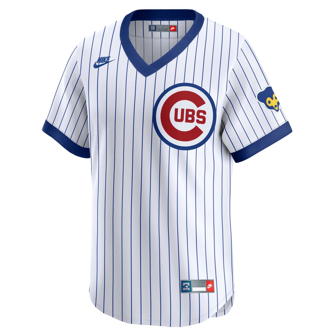 Ryne Sandberg Chicago Cubs Nike Throwback Cooperstown Collection Limited Jersey - White