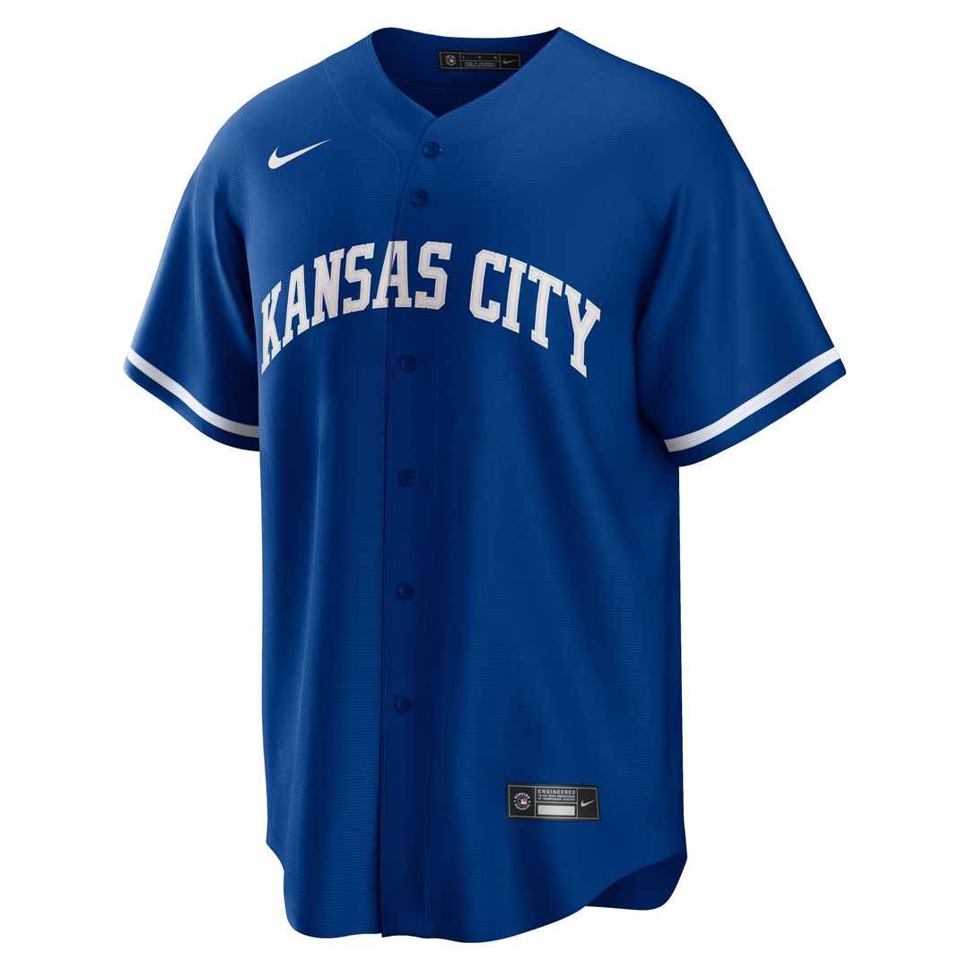 Bobby Witt Jr. Kansas City Royals Nike Road Replica Jersey - Gray