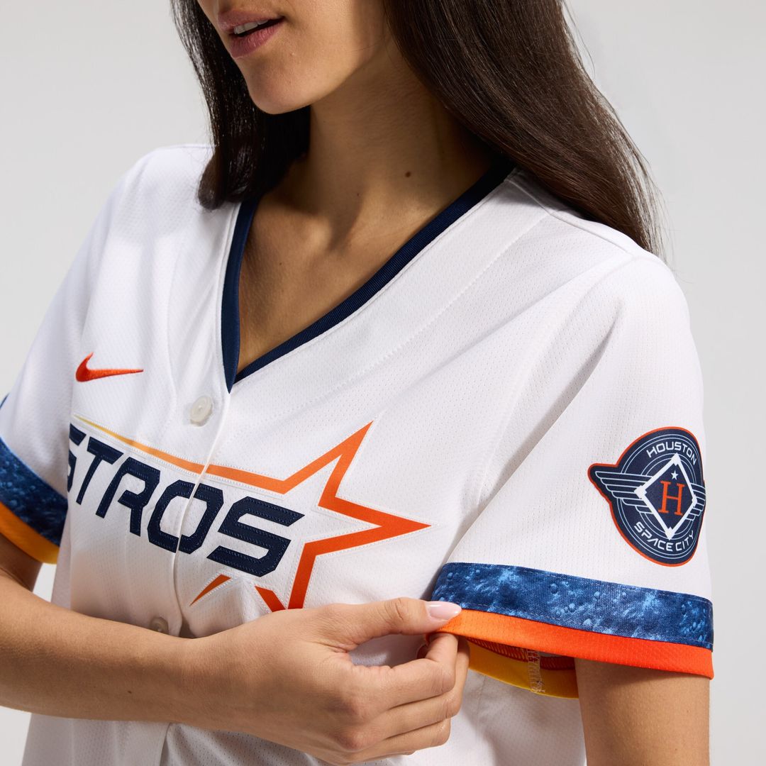 Houston Astros Nike Women's 2025 City Connect Limited Jersey - White