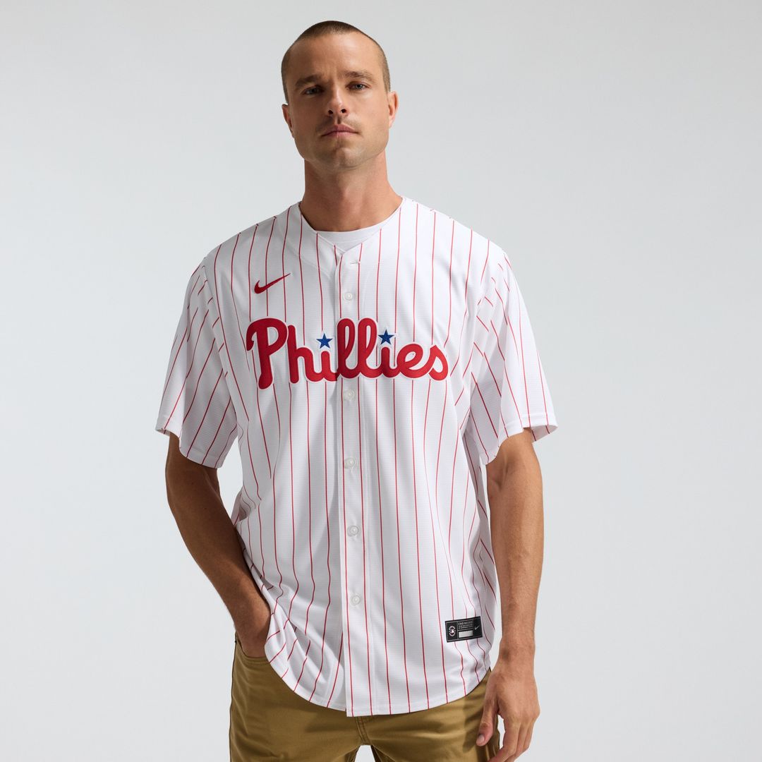 Philadelphia Phillies Nike Home Replica Team Jersey - White