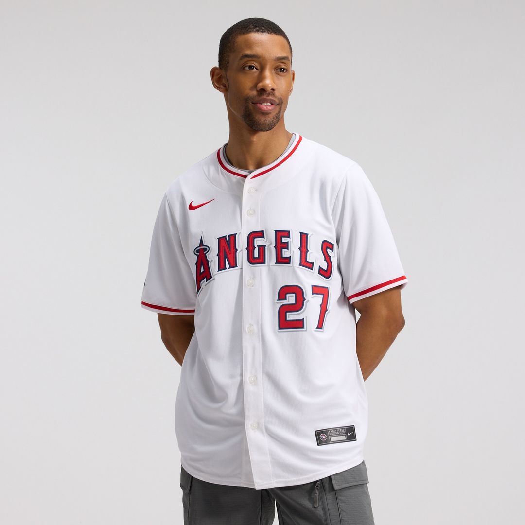 Mike Trout Los Angeles Angels Nike Alternate Limited Player Jersey - Red