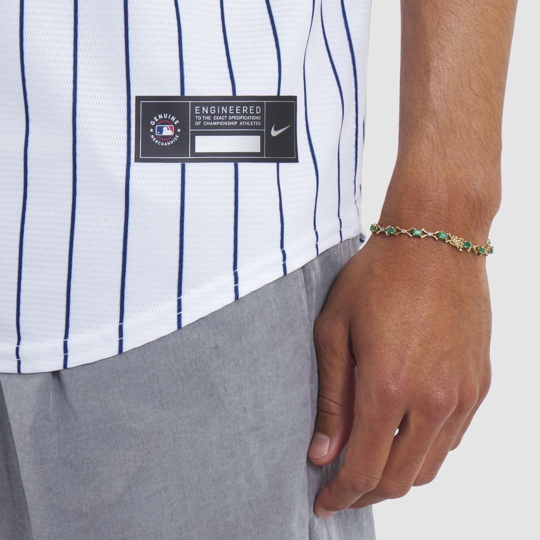 CC Sabathia New York Yankees Nike 2025 Baseball Hall of Fame Name & Number Retired Replica Jersey - White