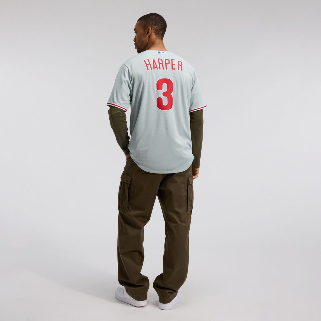Bryce Harper Philadelphia Phillies Nike Road Replica Jersey - Gray