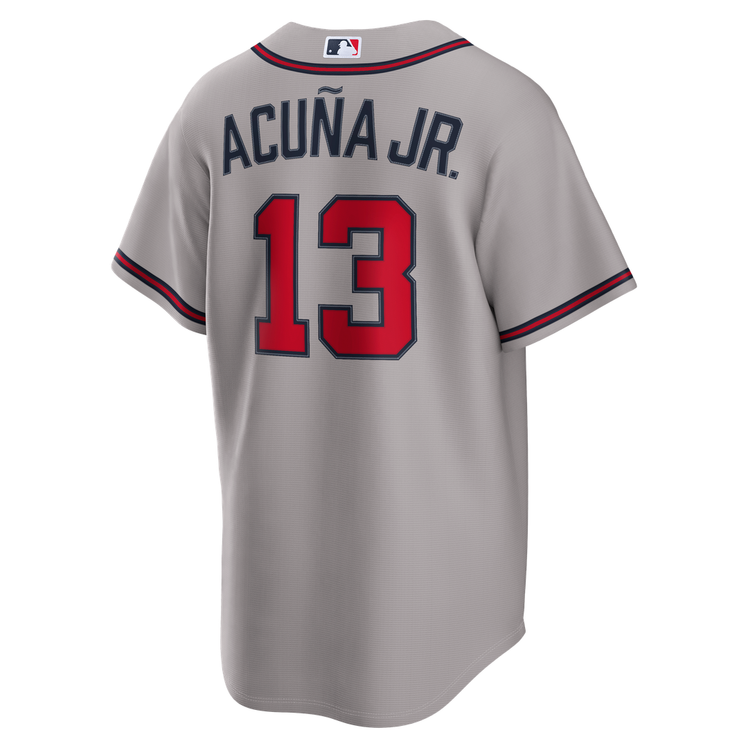 Ronald Acuña Jr. Atlanta Braves Nike Alternate 2 Replica Jersey - Red