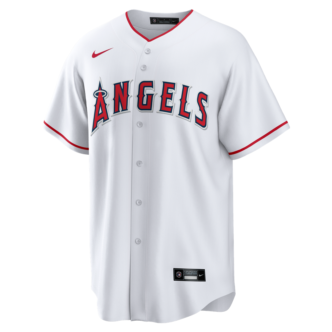 Los Angeles Angels Nike Home Big & Tall Replica Jersey - White