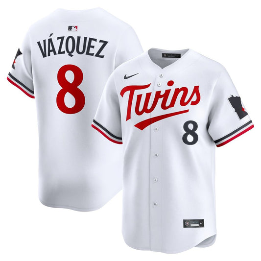 Christian Vázquez Minnesota Twins Nike Home Limited Jersey - White