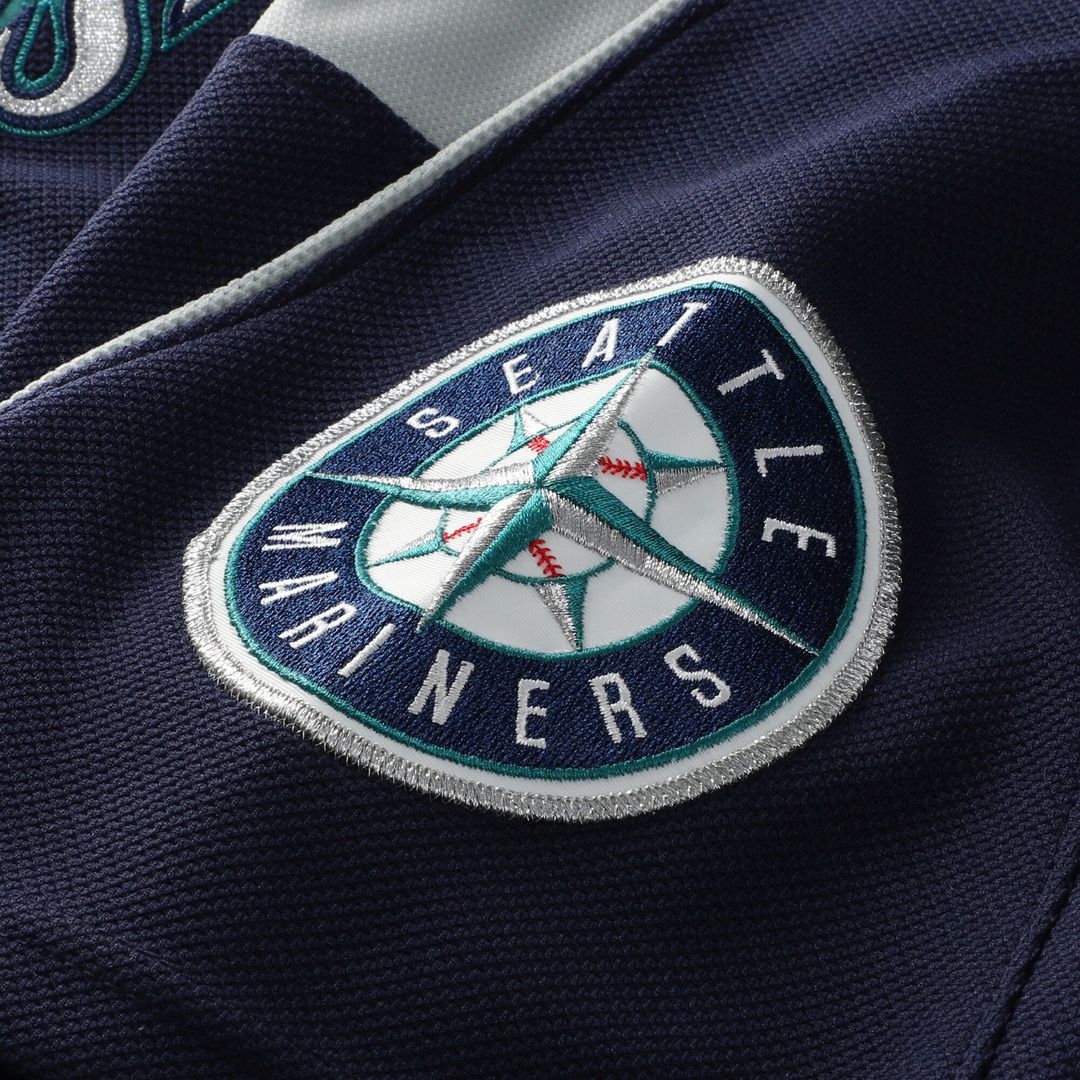Ichiro Suzuki Seattle Mariners Mitchell & Ness Cooperstown Collection Batting Practice Jersey - Navy