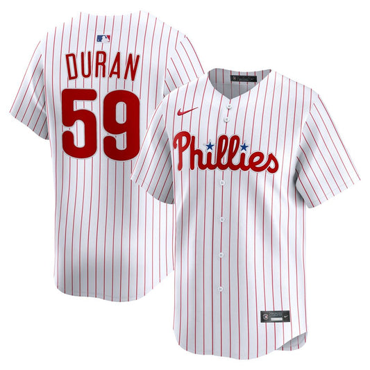 Jhoan Duran Philadelphia Phillies Nike Home Limited Player Jersey - White