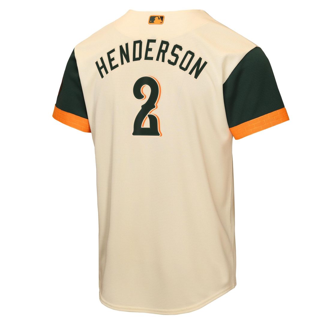 Gunnar Henderson Baltimore Orioles Nike Youth 2026 City Connect Stadium Jersey - Cream