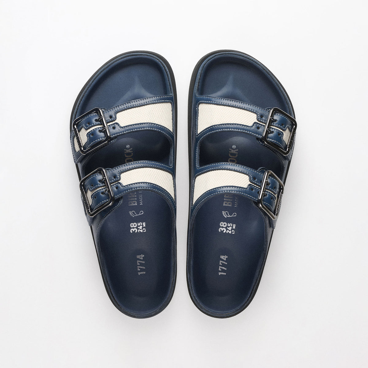 1774 Arizona Canvas Mischmaterial - Midnight Navy Canvas