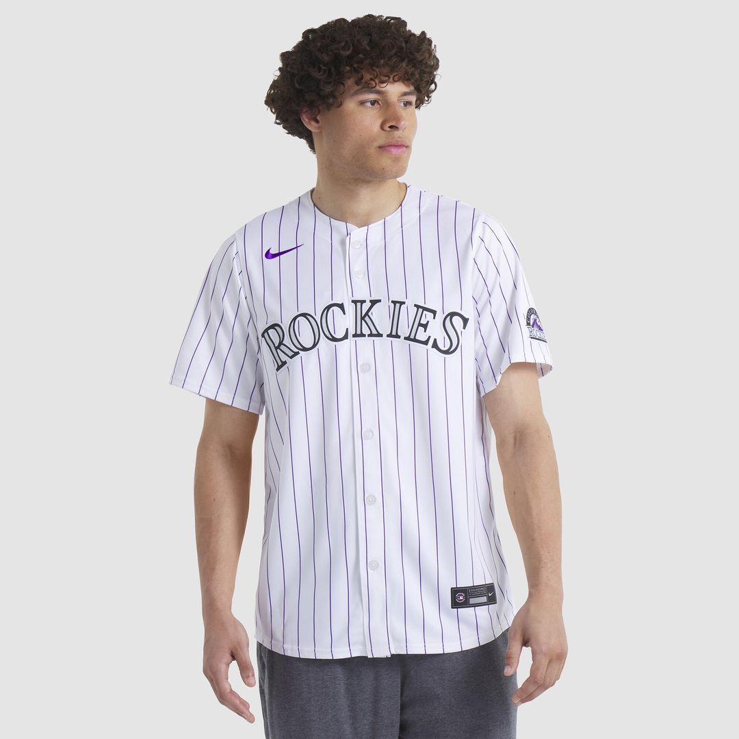 Colorado Rockies Nike Home Limited Player Jersey - White