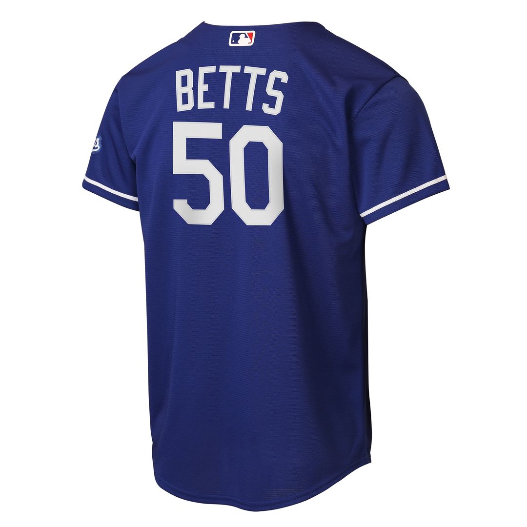 Mookie Betts Los Angeles Dodgers Nike Youth Alternate Stadium Jersey - Royal