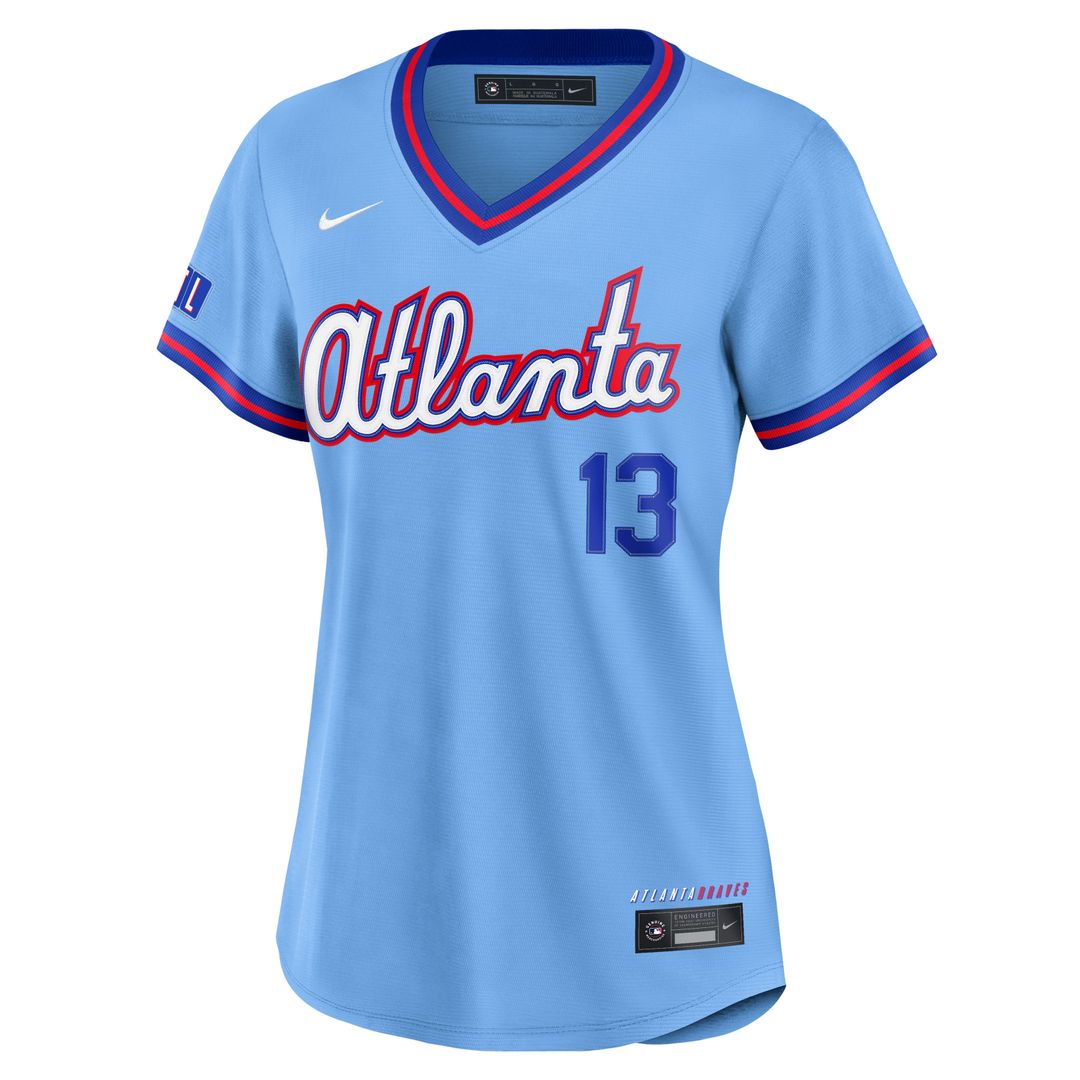 Ronald Acuña Jr. Atlanta Braves Nike Women's 2026 City Connect Stadium Jersey - Powder Blue