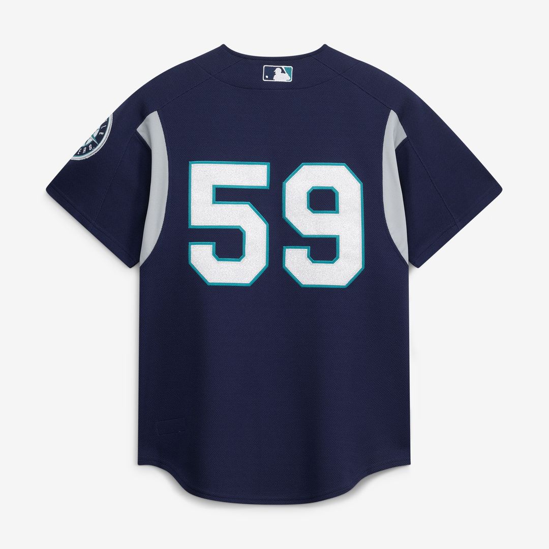 Felix Hernandez Seattle Mariners Mitchell & Ness Cooperstown Collection Batting Practice Jersey – Navy