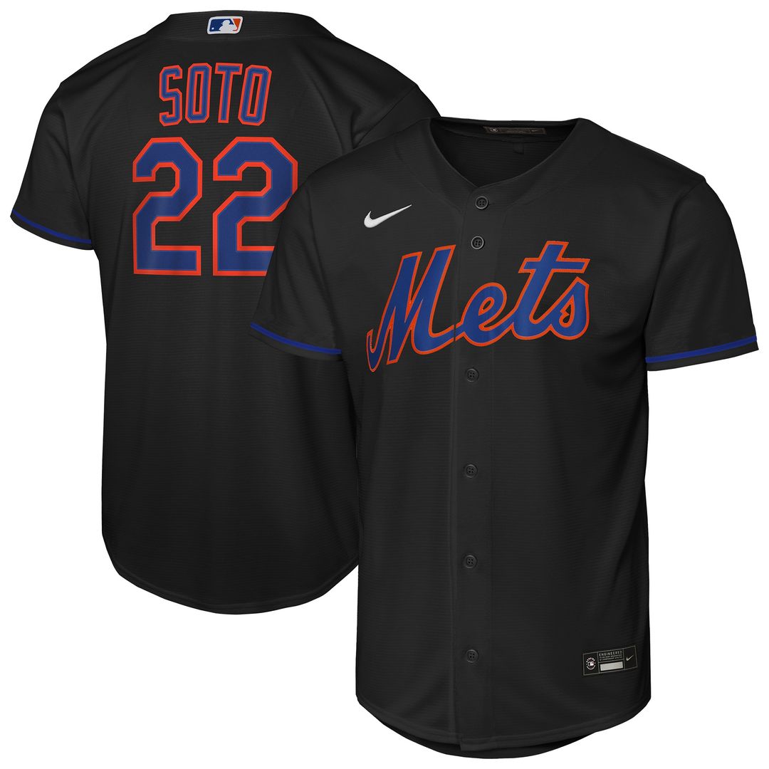 Juan Soto New York Mets Nike Youth Road Replica Jersey - Gray