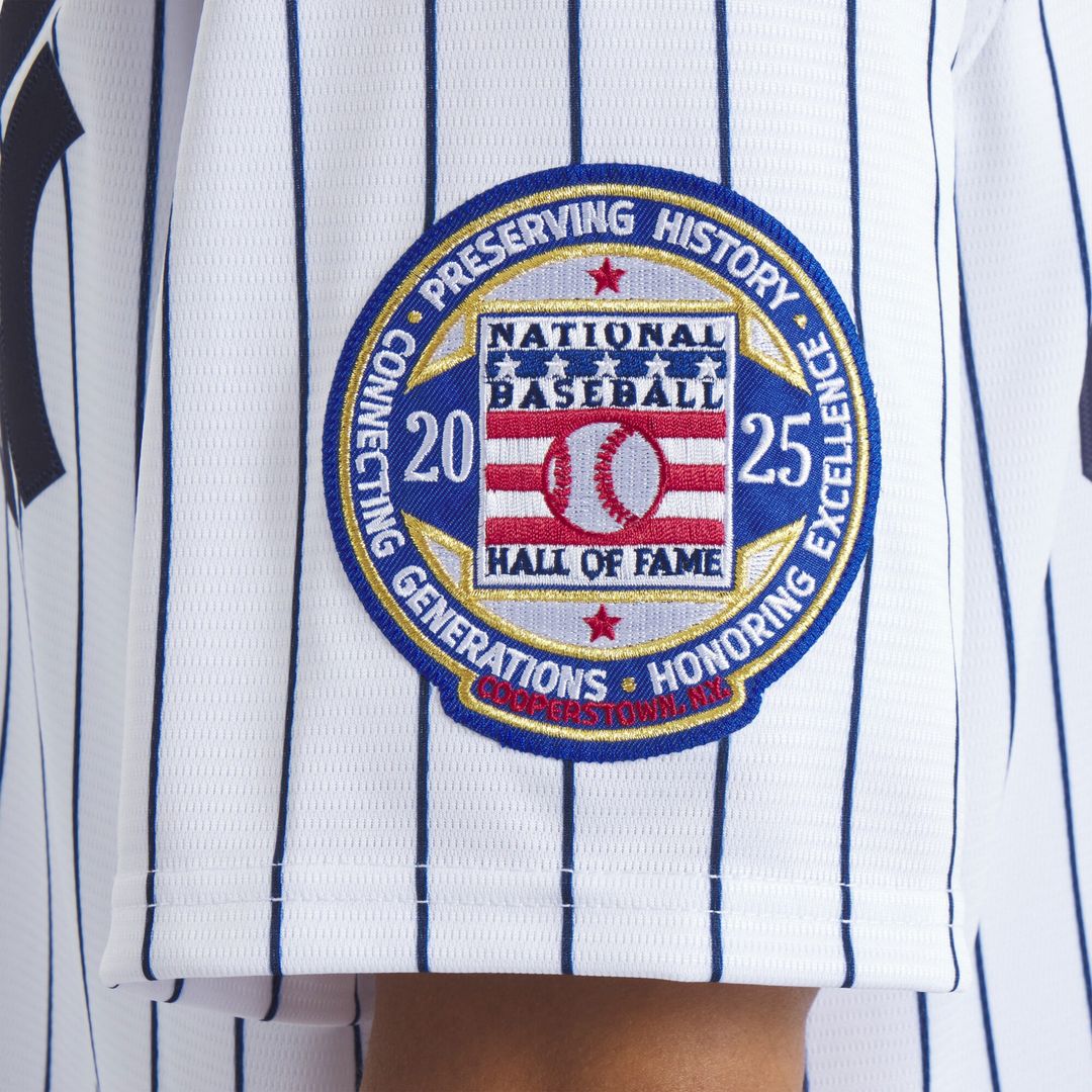 CC Sabathia New York Yankees Nike 2025 Baseball Hall of Fame Name & Number Retired Replica Jersey - White