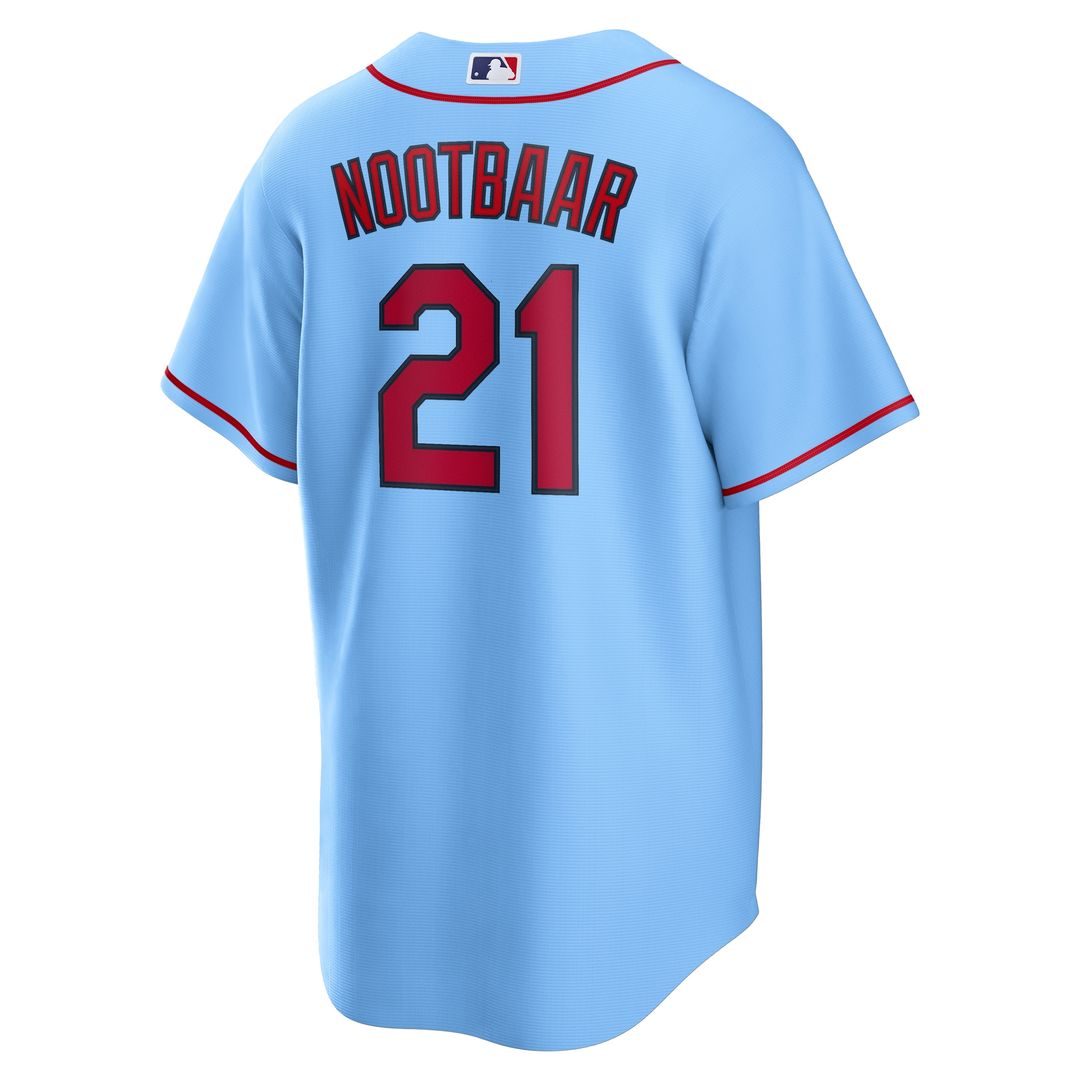 Lars Nootbaar St. Louis Cardinals Nike Alternate Replica Jersey - Light Blue