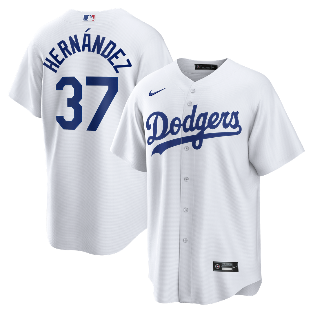 Teoscar Hernández Los Angeles Dodgers Nike Home Replica Jersey - White