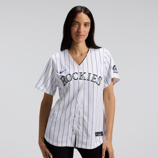 Colorado Rockies Nike Women's Home Limited Jersey - White