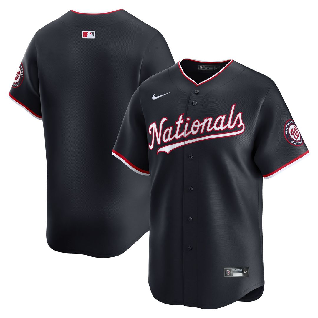 Washington Nationals Nike Home Limited Jersey - White