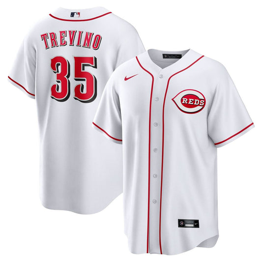 Jose Trevino Cincinnati Reds Nike Home Replica Jersey - White
