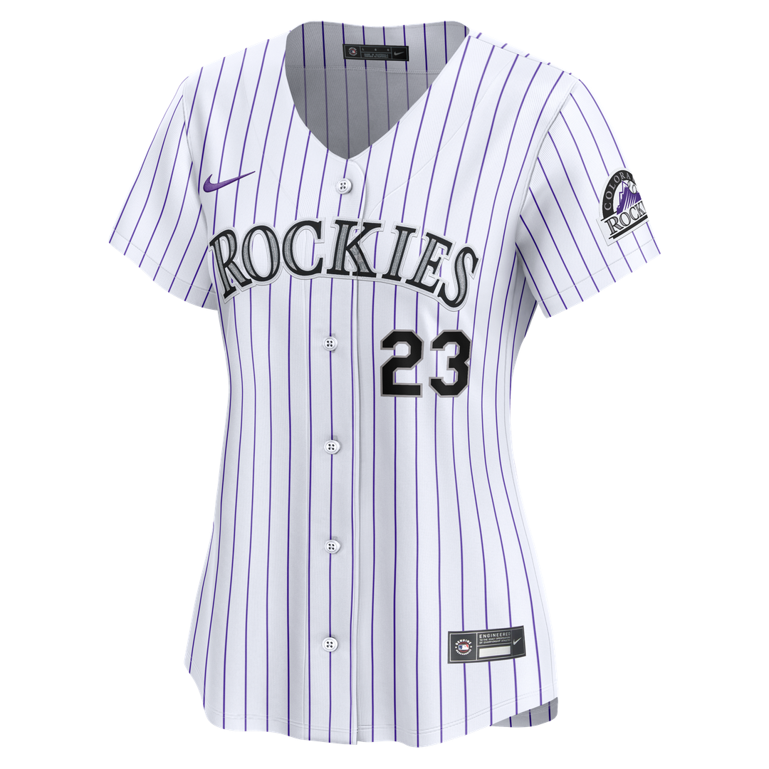 Kris Bryant Colorado Rockies Nike Women's Home Limited Player Jersey - White