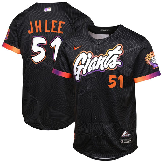Jung Hoo Lee San Francisco Giants Nike Youth 2025 City Connect Limited Player Jersey - Anthracite