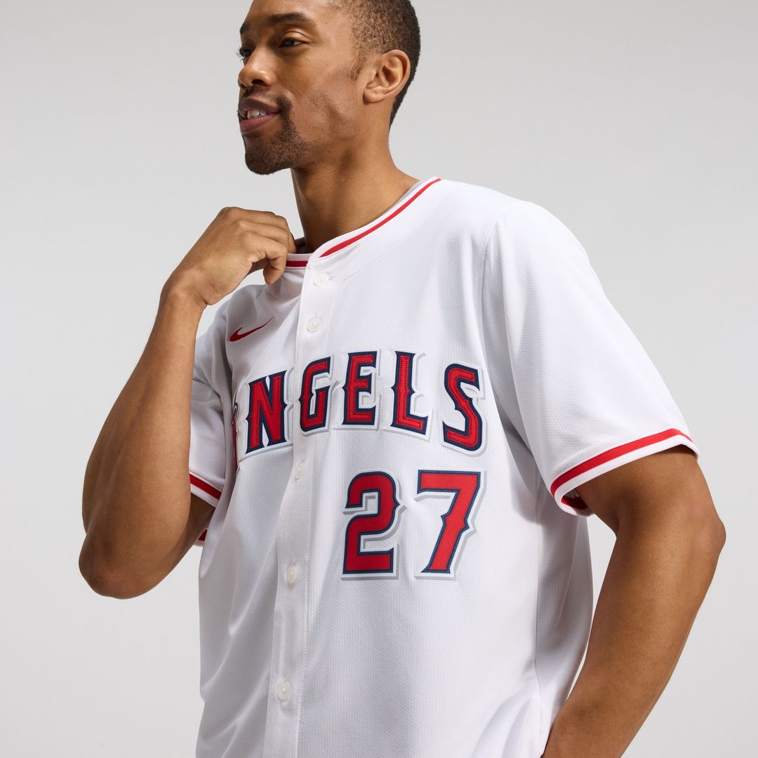 Mike Trout Los Angeles Angels Nike Home Limited Player Jersey - White