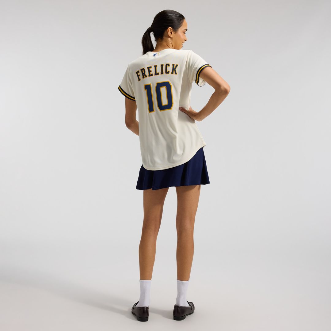 Sal Frelick Milwaukee Brewers Nike Women's Home Replica Jersey - Cream