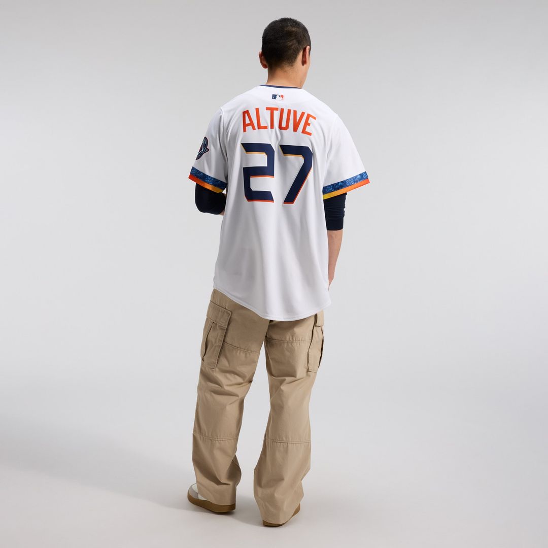 Jose Altuve Houston Astros Nike 2025 City Connect Limited Player Jersey - White