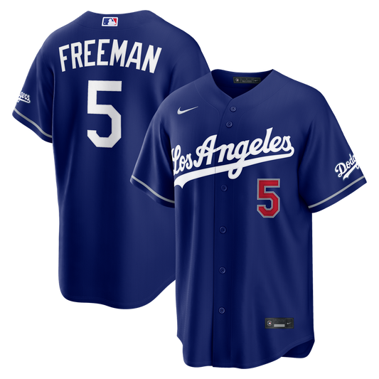 Freddie Freeman Los Angeles Dodgers Nike Alternate Stadium Jersey - Royal