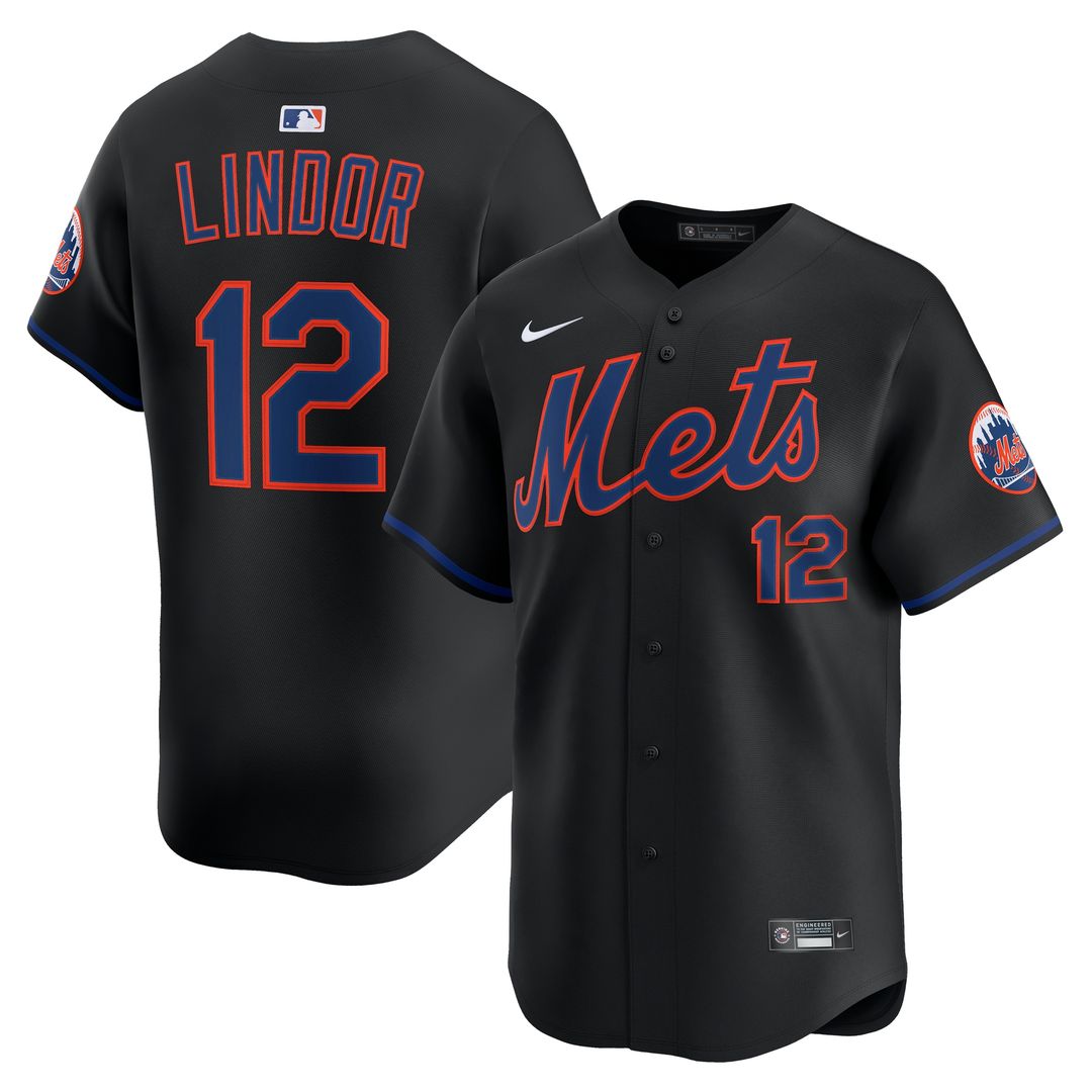 Francisco Lindor New York Mets Nike Road Limited Player Jersey - Gray