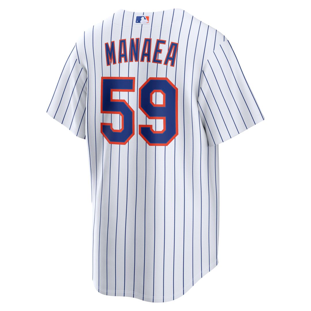 Sean Manaea New York Mets Nike Home Replica Jersey - White