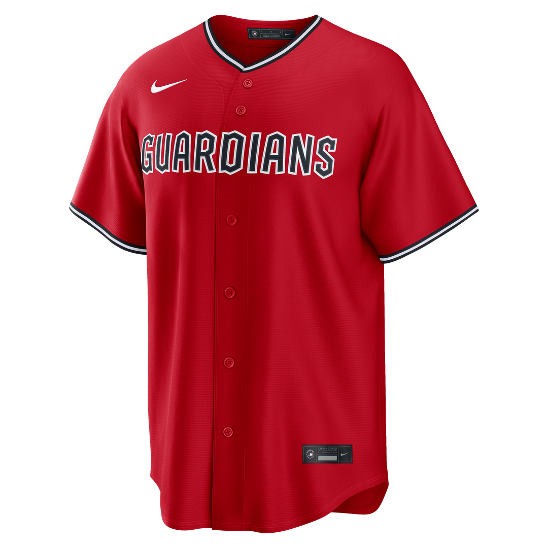 Cleveland Guardians Nike Alternate Replica Jersey - Red