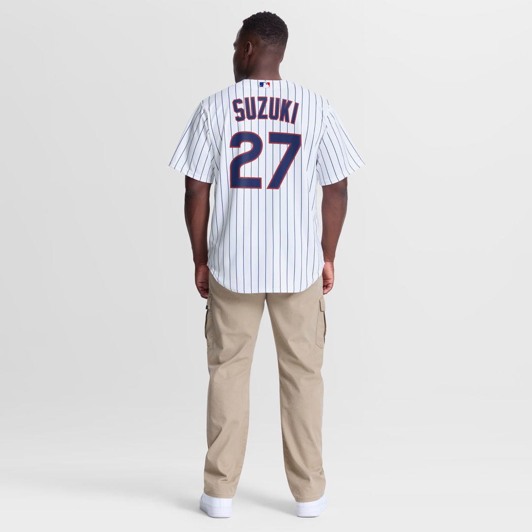 Seiya Suzuki Chicago Cubs Nike Home Replica Jersey - White